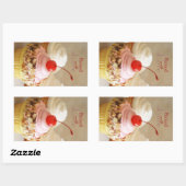 Cherry Cupcake Bakken Stickers (Vel)