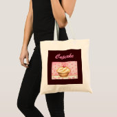 Cherry Cupcake Canvas tas (Voorkant (product))