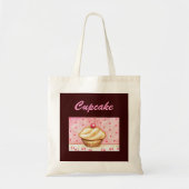 Cherry Cupcake Canvas tas (Voorkant)