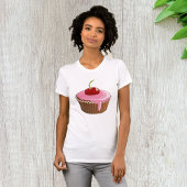 Cherry Cupcake Vrouwen T-shirt