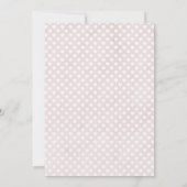 Cherry Cupcake Waterverf Hearts verjaardagsfeestje Kaart (Achterkant)