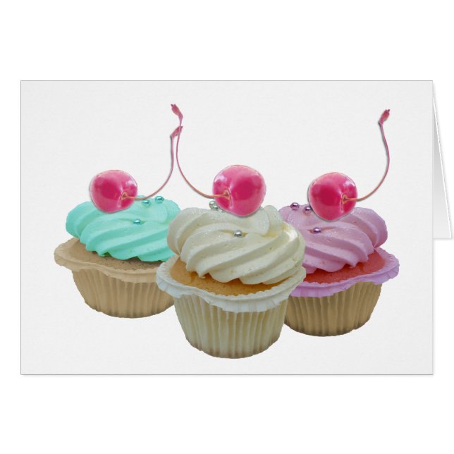 Cherry cupcakes (Voorkant Horizontaal)