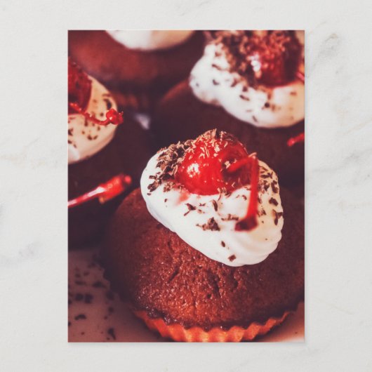 Cherry Cupcakes Briefkaart (Voorkant)