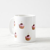 Cherry Cupcakes Coffee Mok (Voorkant links)
