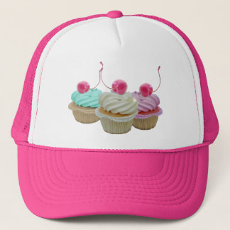 Cherry cupcakes trucker pet