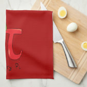 Cherry Cute Wiskunde Pi Day Pie Baking Kitchen Tow Theedoek (Quarter Fold)