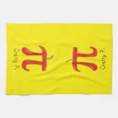 Cherry Cute Wiskunde Pi Day Pie Baking Kitchen Tow Theedoek (Horizontaal)