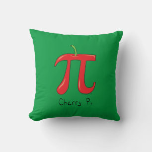 Cherry Cute Wiskunde Pi Day Pillow Kussen