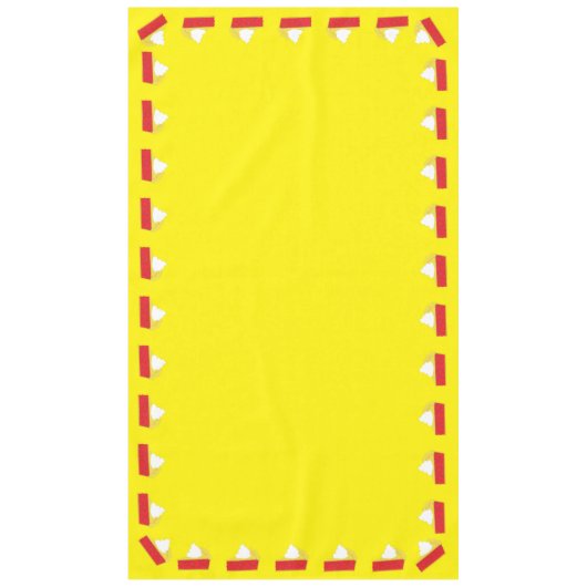 Cherry Cutie Pie Kind Birthday Tafelkleed (Voorkant)