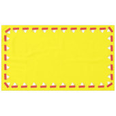 Cherry Cutie Pie Kind Birthday Tafelkleed (Voorkant (Horizontaal))