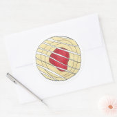 Cherry Danish Viennoiserie Pastry Chef Bakery Ronde Sticker (Envelop)