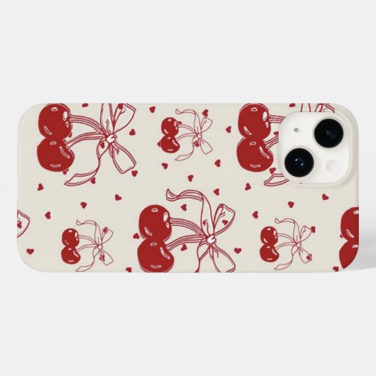 Cherry Delight telefoonhoesje Case-Mate iPhone Case (Achterkant (horizontaal))