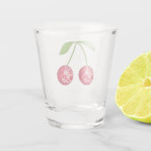 Cherry Disco Ball Shot Glass Shot Glas (Achterkant)