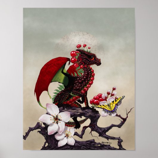 Cherry Dragon 11x14 (4x6 en hoger) Poster (Voorkant)