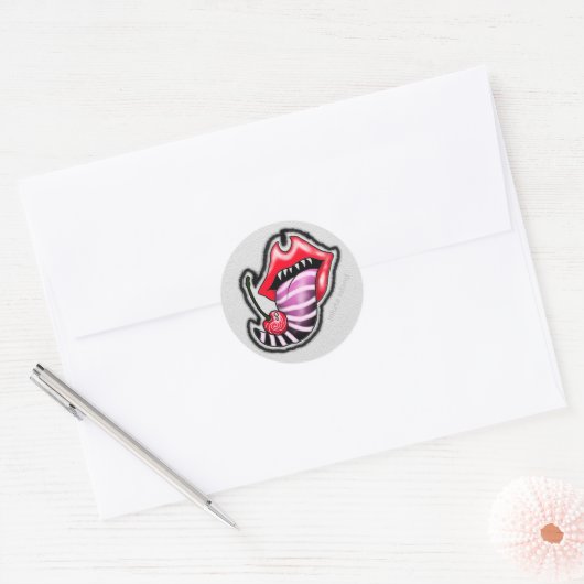 Cherry duivel sticker (Envelop)