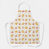 Cherry Dumplings Pattern Schort - Schattige Keuken (Voorkant)