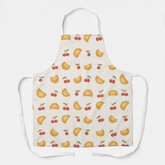 Cherry Dumplings Pattern Schort - Schattige Keuken