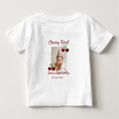 Cherry eerste gelukkige verjaardagsfoto kinder mod (Achterkant)