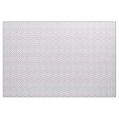 Cherry en Blue Faded Chevron Pattern Stof (Yard (91,4 cm))