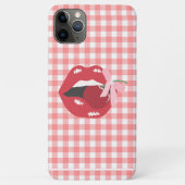 Cherry esthetische Coquette Lips Case-Mate iPhone Case (Achterkant)