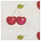 Cherry Fabric om u te juichen! Stof (Close Up)