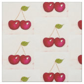 Cherry Fabric om u te juichen! Stof (Swatch)
