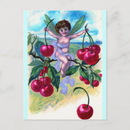 Cherry Fairy Briefkaart