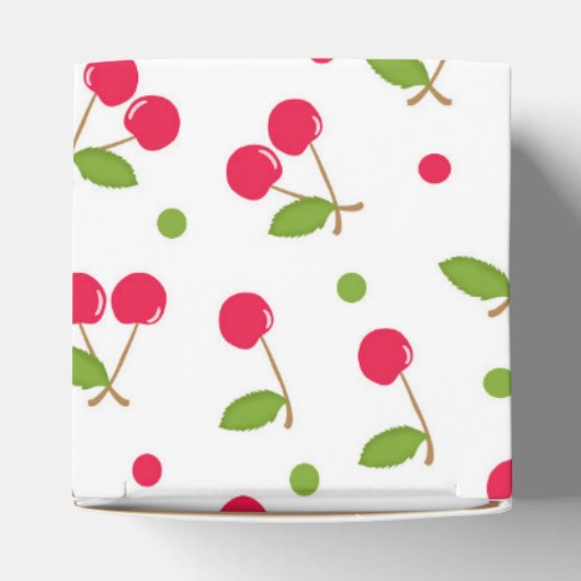 Cherry Favor geschenkdoos Bedankdoosjes (Bovenkant)