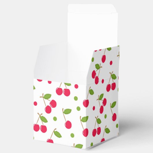 Cherry Favor geschenkdoos Bedankdoosjes (Geopend)