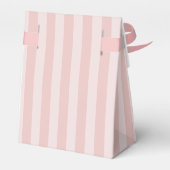 Cherry First Coquette Meisjes 1e verjaardag Bedankdoosjes (Achterkant)