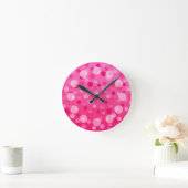 Cherry Fizz 'Bubbles', klokronde Ronde Klok (Huis)