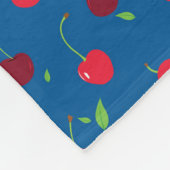 Cherry Fleece Deken (Hoek)