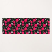 Cherry floral pattern  yogamat (Voorkant (horizontaal))