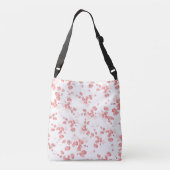 Cherry Flower 2 Crossbody Tas (Achterkant)