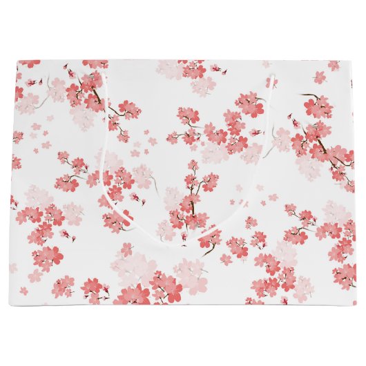 Cherry Flower 2 Groot Cadeauzakje (Voorkant)