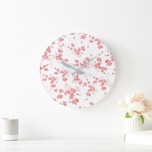 Cherry Flower 2 Grote Klok (Huis)
