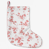 Cherry Flower 2 Kleine Kerstsok (Voorkant)