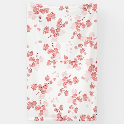 Cherry Flower 2 Spandoek (Verticaal)