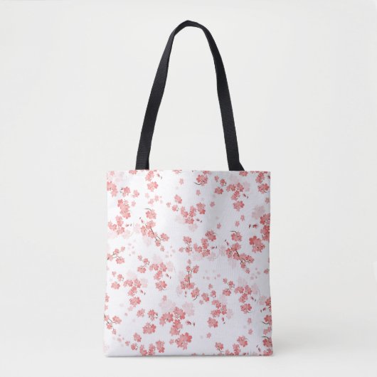 Cherry Flower 2 Tote Bag (Voorkant)