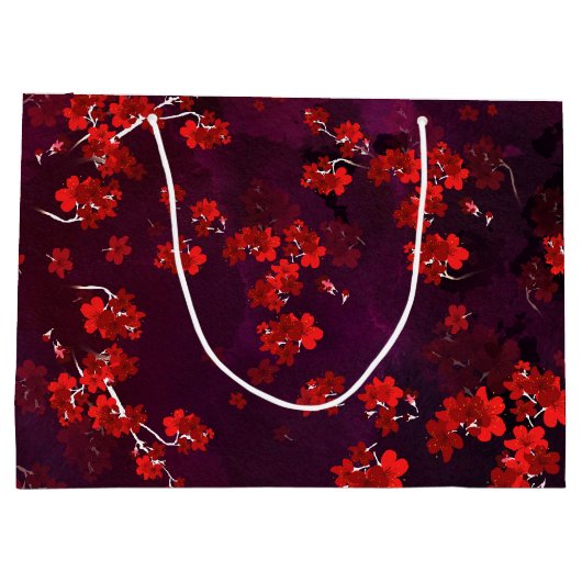 Cherry Flower 3 Groot Cadeauzakje (Achterkant)