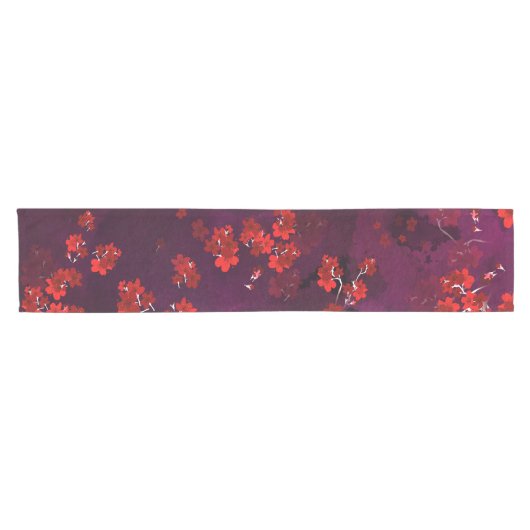 Cherry Flower 3 Korte Tafelloper (Horizontaal)