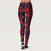 Cherry Flower 3 Leggings (Achterkant)