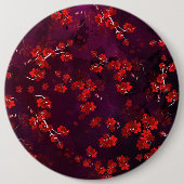 Cherry Flower 3 Ronde Button 6,0 Cm (Voorkant)