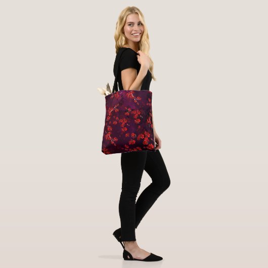 Cherry Flower 3 Tote Bag (Op model)