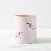 Cherry flowers mok (Midden)