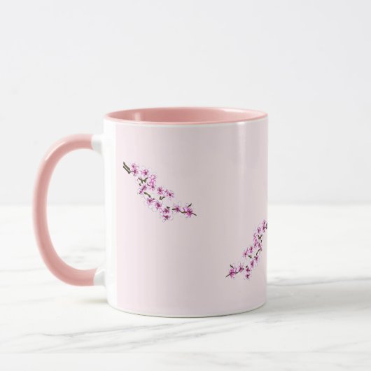 Cherry flowers mok (Links)