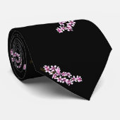 Cherry flowers stropdas (Opgerold)