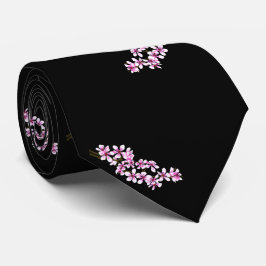 Cherry flowers stropdas