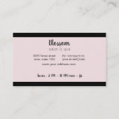 Cherry Flowers Visitekaartje (Achterkant)