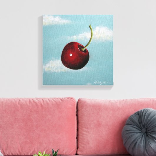 Cherry Free Herfst Canvas Print (Insitu (Woonkamer))
